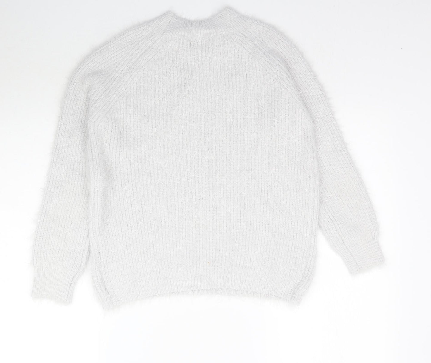 Primark Womens Grey  Knit Pullover Jumper Size S