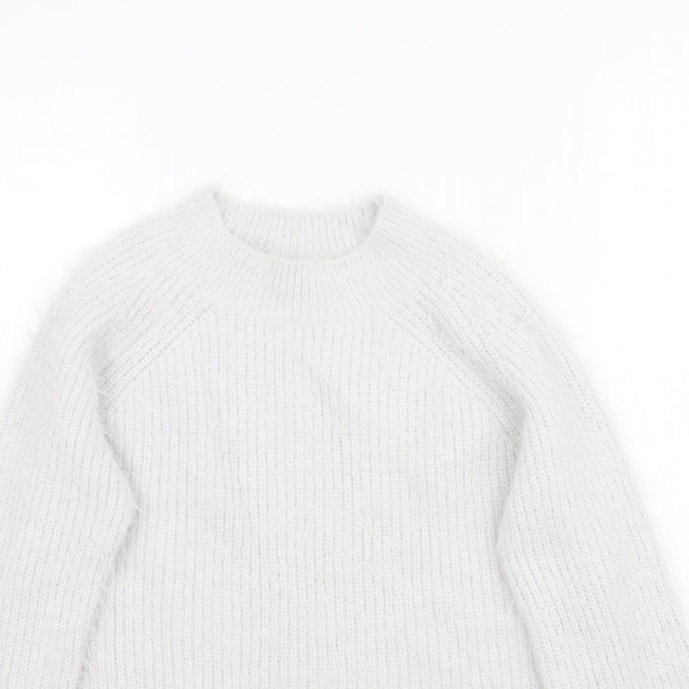 Primark Womens Grey  Knit Pullover Jumper Size S