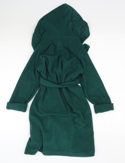 Lands' End Boys Green Solid   Robe Size 4 Years