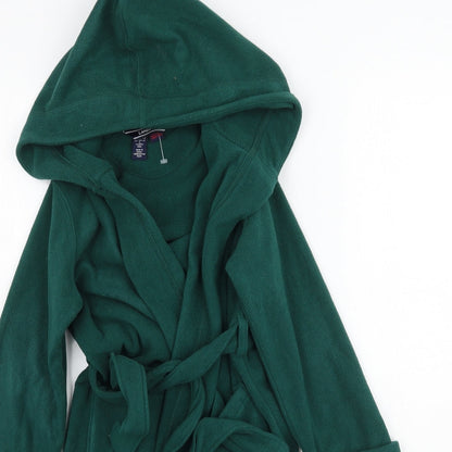 Lands' End Boys Green Solid   Robe Size 4 Years