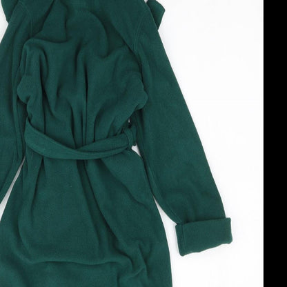 Lands' End Boys Green Solid   Robe Size 4 Years