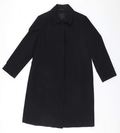 Womens UK Size  Marks and Spencer Black Overcoat