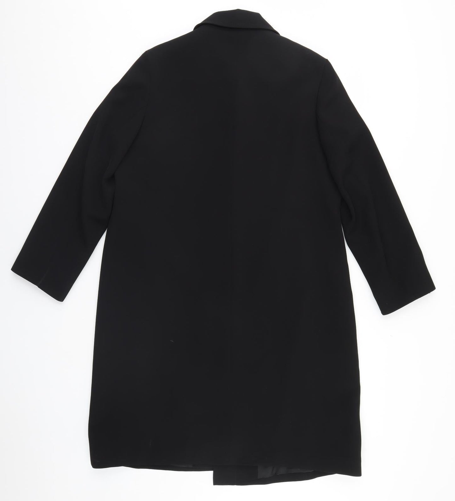 Womens UK Size  Marks and Spencer Black Overcoat