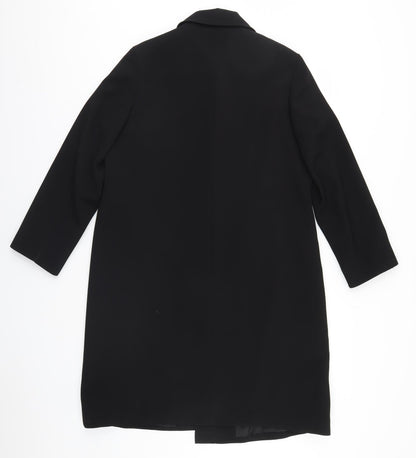 Womens UK Size  Marks and Spencer Black Overcoat
