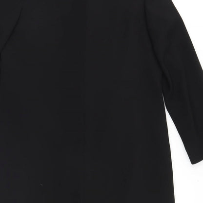 Womens UK Size  Marks and Spencer Black Overcoat