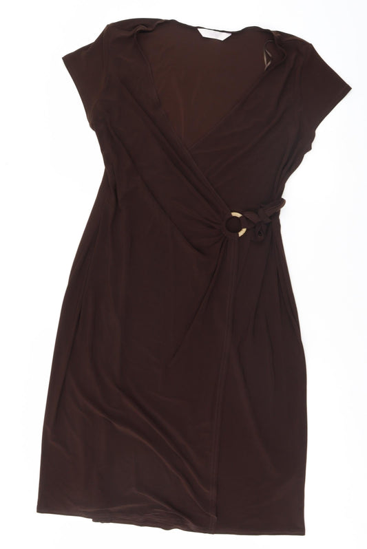 Evie Womens Brown   A-Line