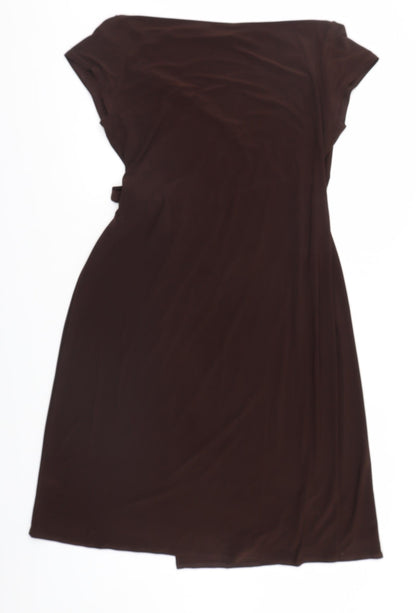 Evie Womens Brown   A-Line