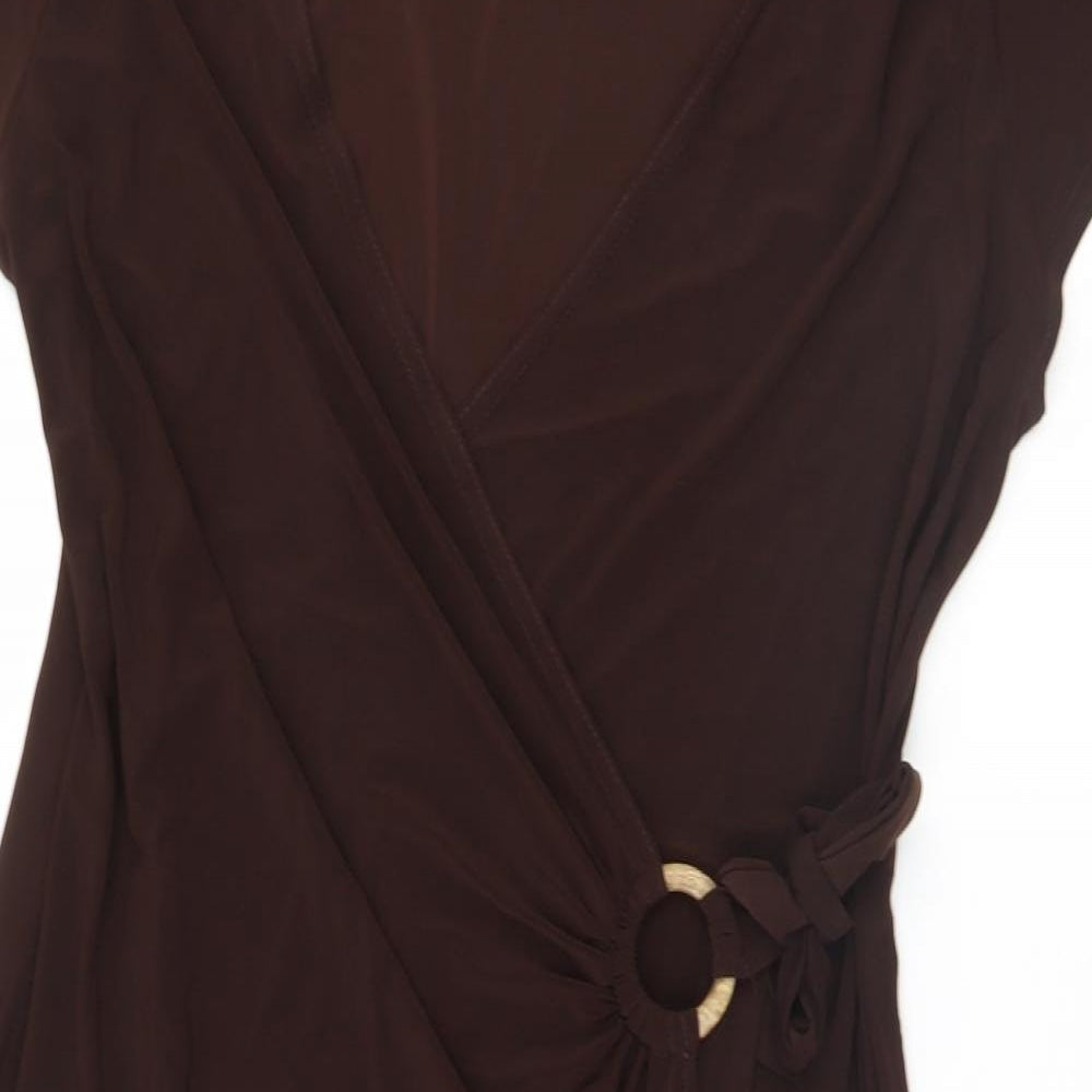 Evie Womens Brown   A-Line