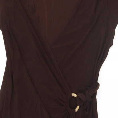 Evie Womens Brown   A-Line