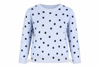 Womens UK Size 16 Marks and Spencer Blue Pullover Jumper