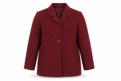 Womens UK Size 14 Sensations Red Overcoat