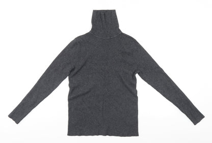 Womens UK Size  Preworn Grey Pullover Jumper