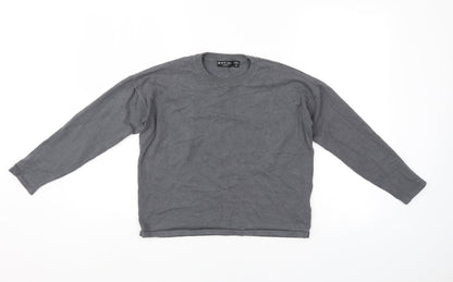 Brave Soul Mens Grey   Pullover Jumper Size M