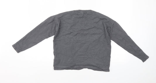 Brave Soul Mens Grey   Pullover Jumper Size M