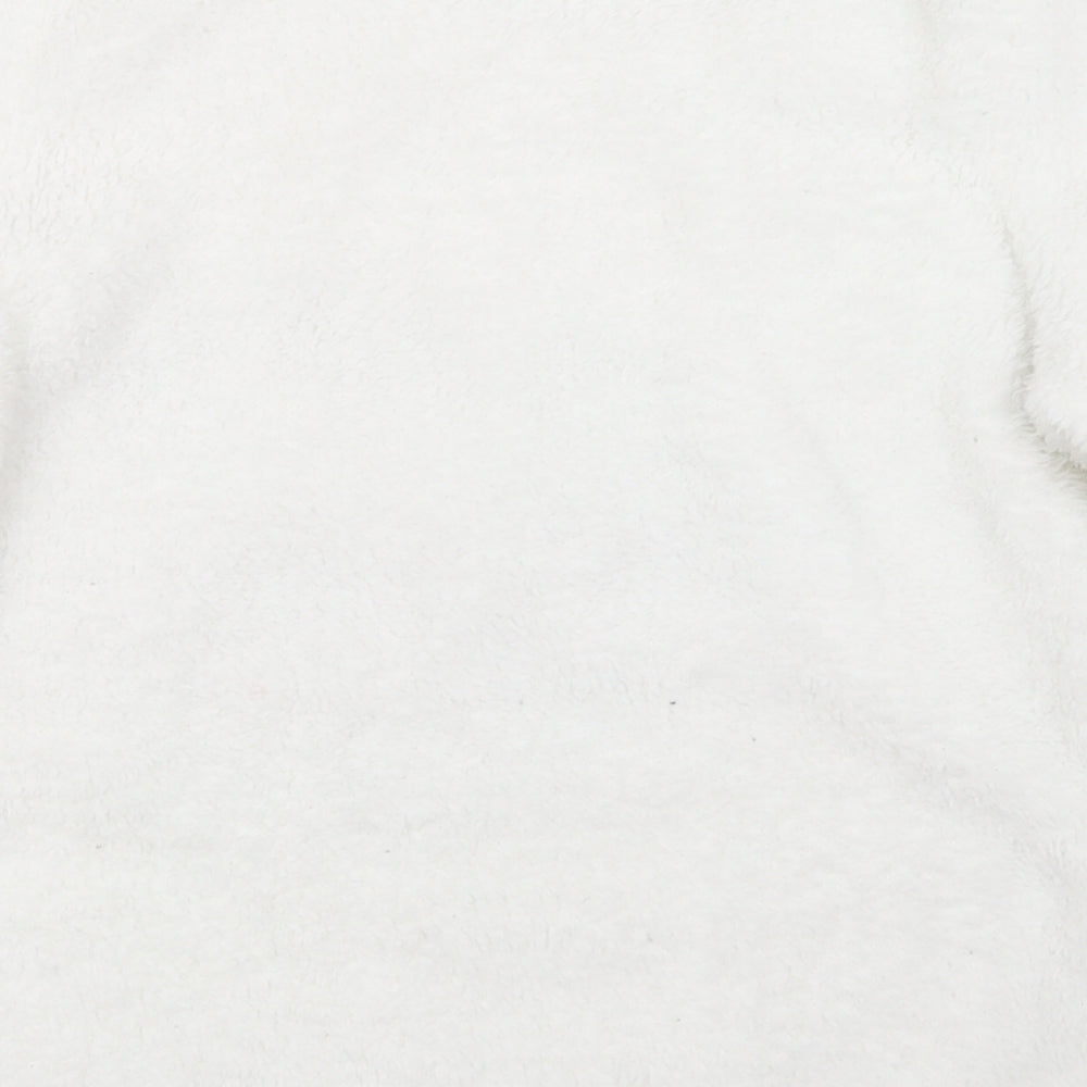 Avenue Womens White Geometric  Top Pyjama Top Size 12