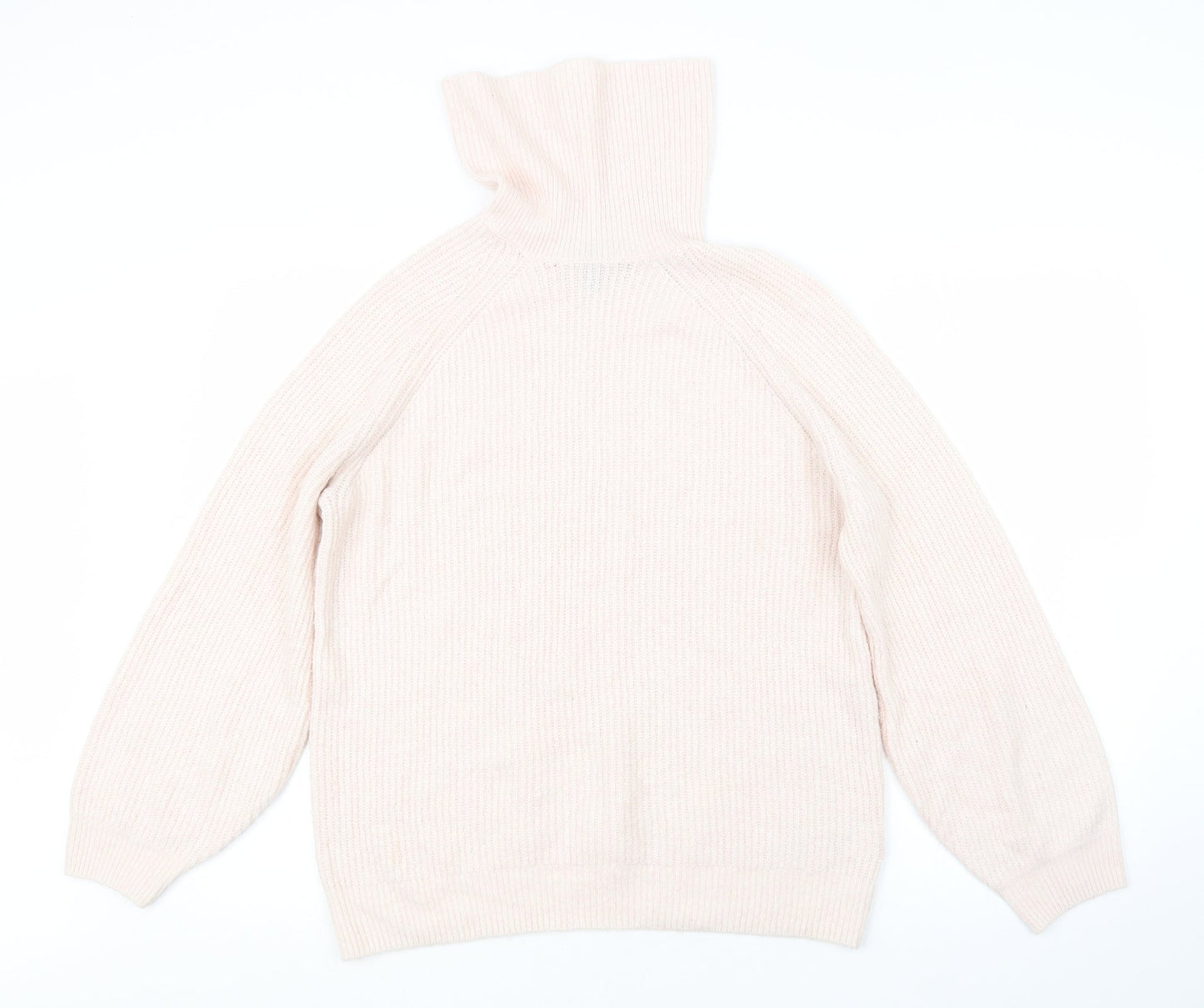 Womens UK Size 10 Topshop Pink Pullover Jumper
