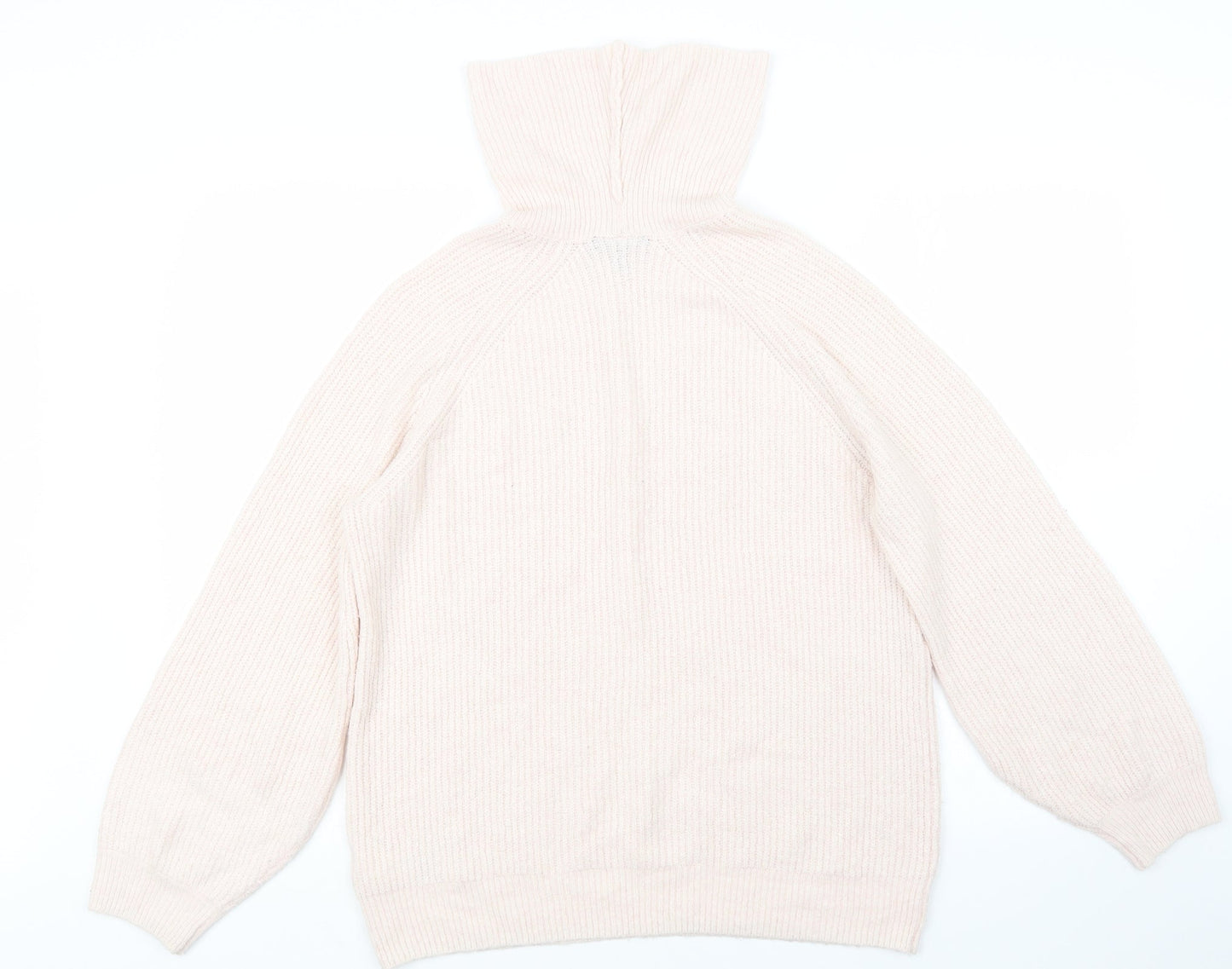 Womens UK Size 10 Topshop Pink Pullover Jumper
