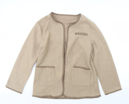 Womens UK Size S Preworn Beige Jacket