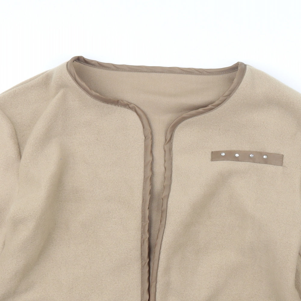 Womens UK Size S Preworn Beige Jacket