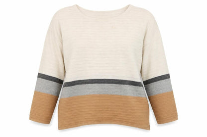 Womens UK Size 18 Roman Beige Pullover Jumper