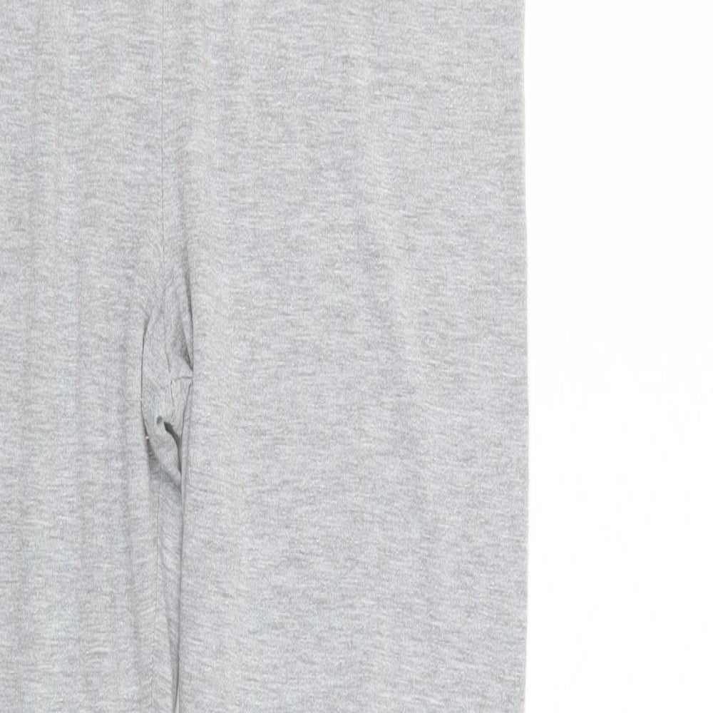 Womens UK Size 10 Boohoo Regular Fit  Grey Trousers