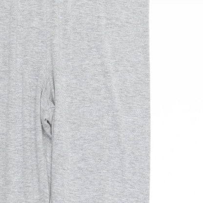 Womens UK Size 10 Boohoo Regular Fit  Grey Trousers