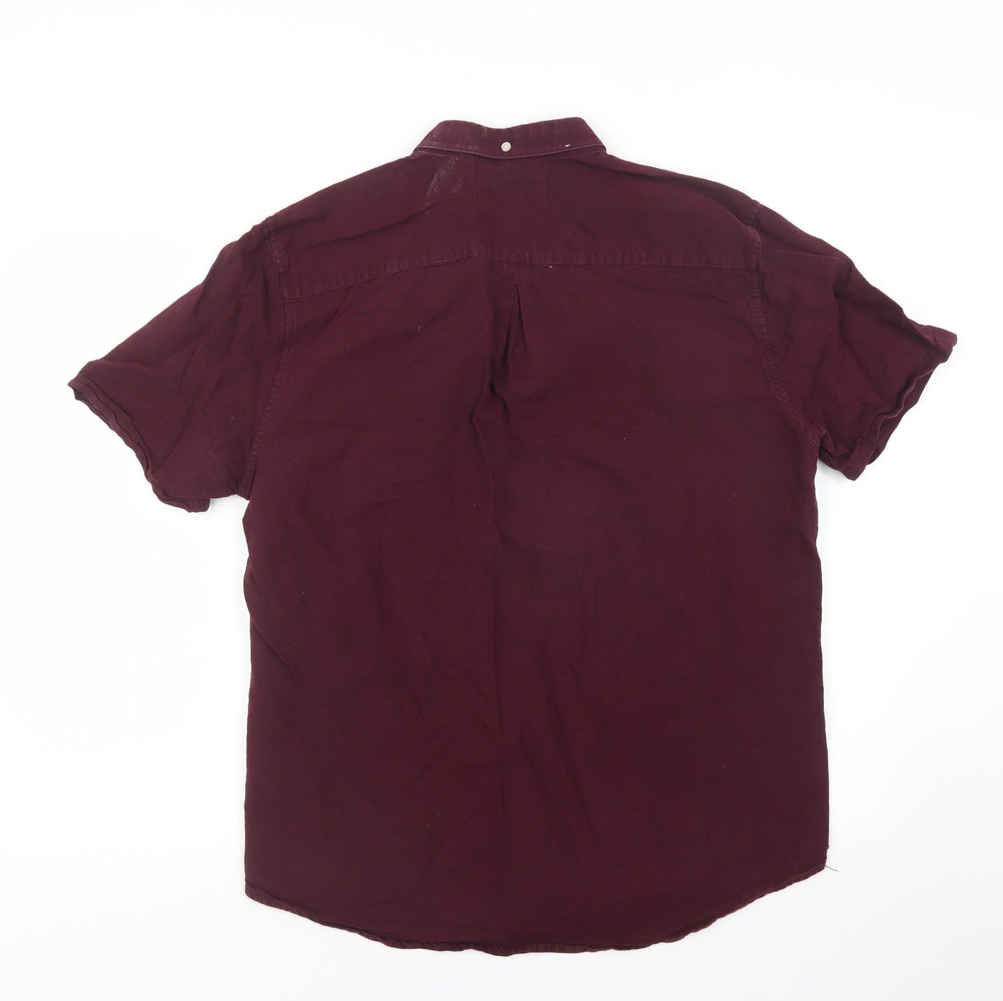 River Island Mens Purple    Button-Up Size L