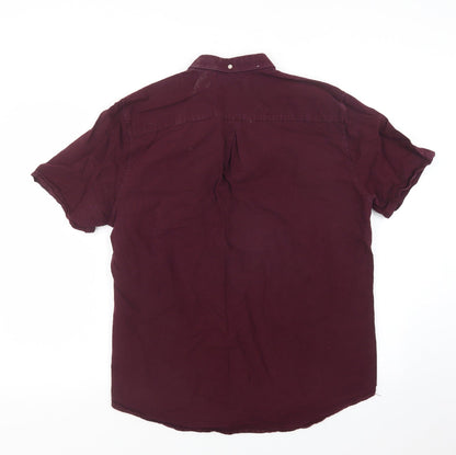 River Island Mens Purple    Button-Up Size L