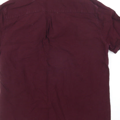 River Island Mens Purple    Button-Up Size L