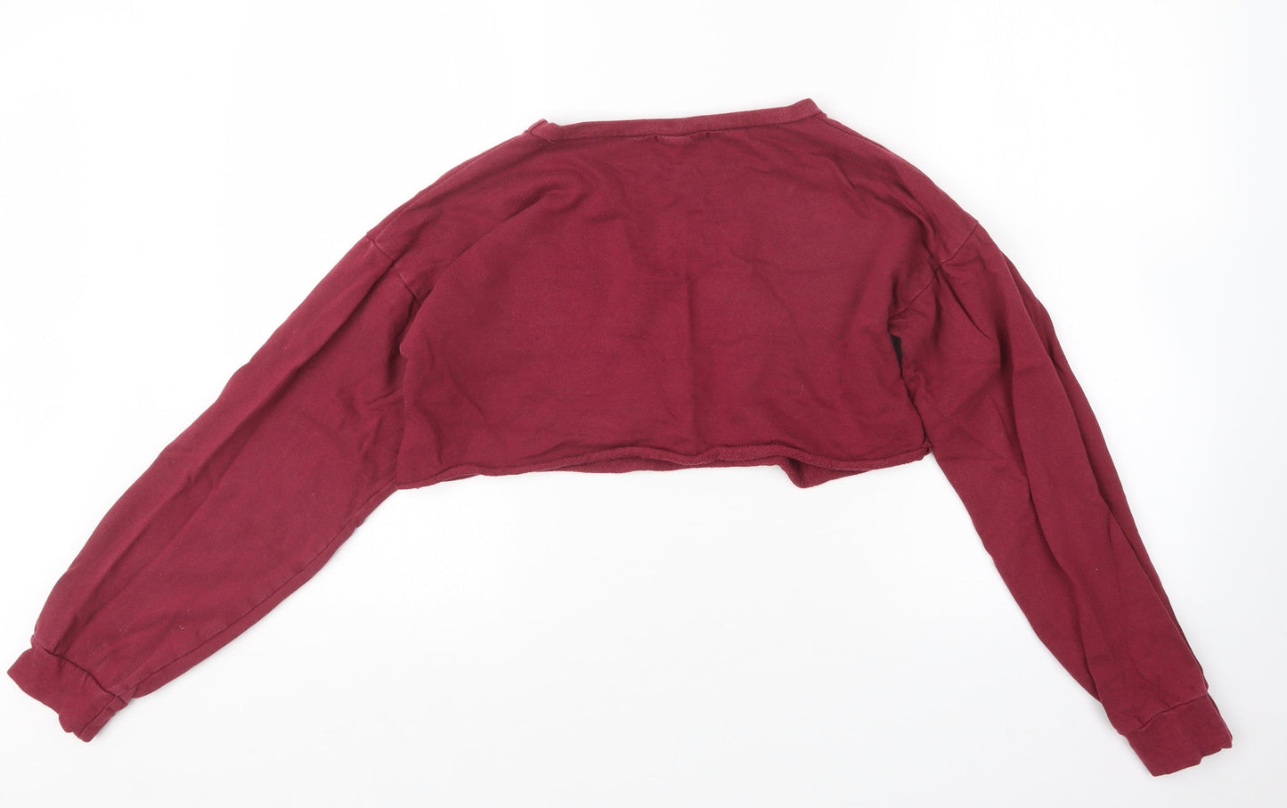 Womens UK Size 6 PRETTYLITTLETHING Red Pullover Jumper