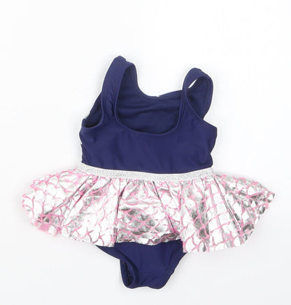 Very Girls Blue   T-Shirt Dress  Size 3-6 Months