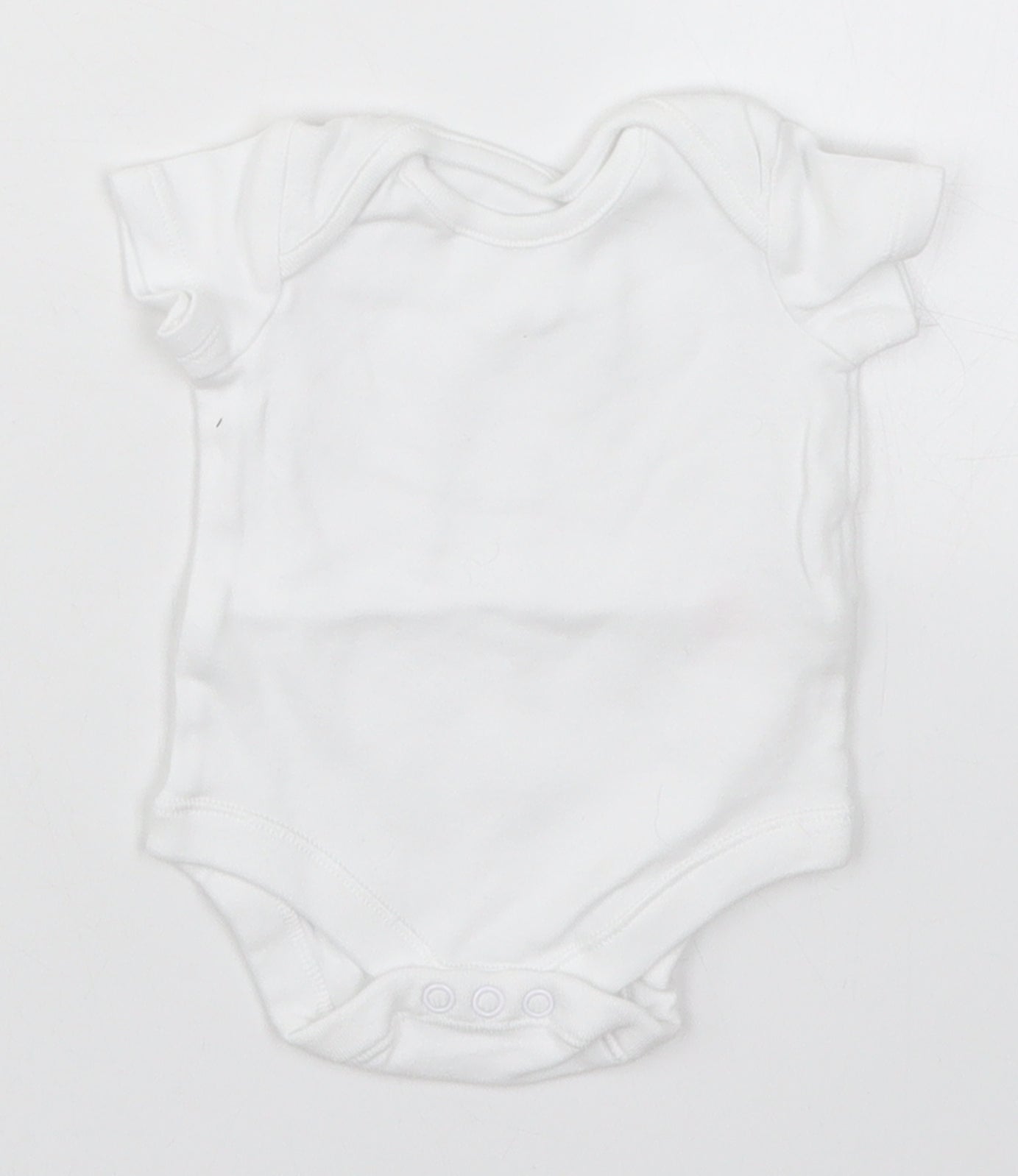 F&F Baby White   Babygrow One-Piece Size 0-3 Months