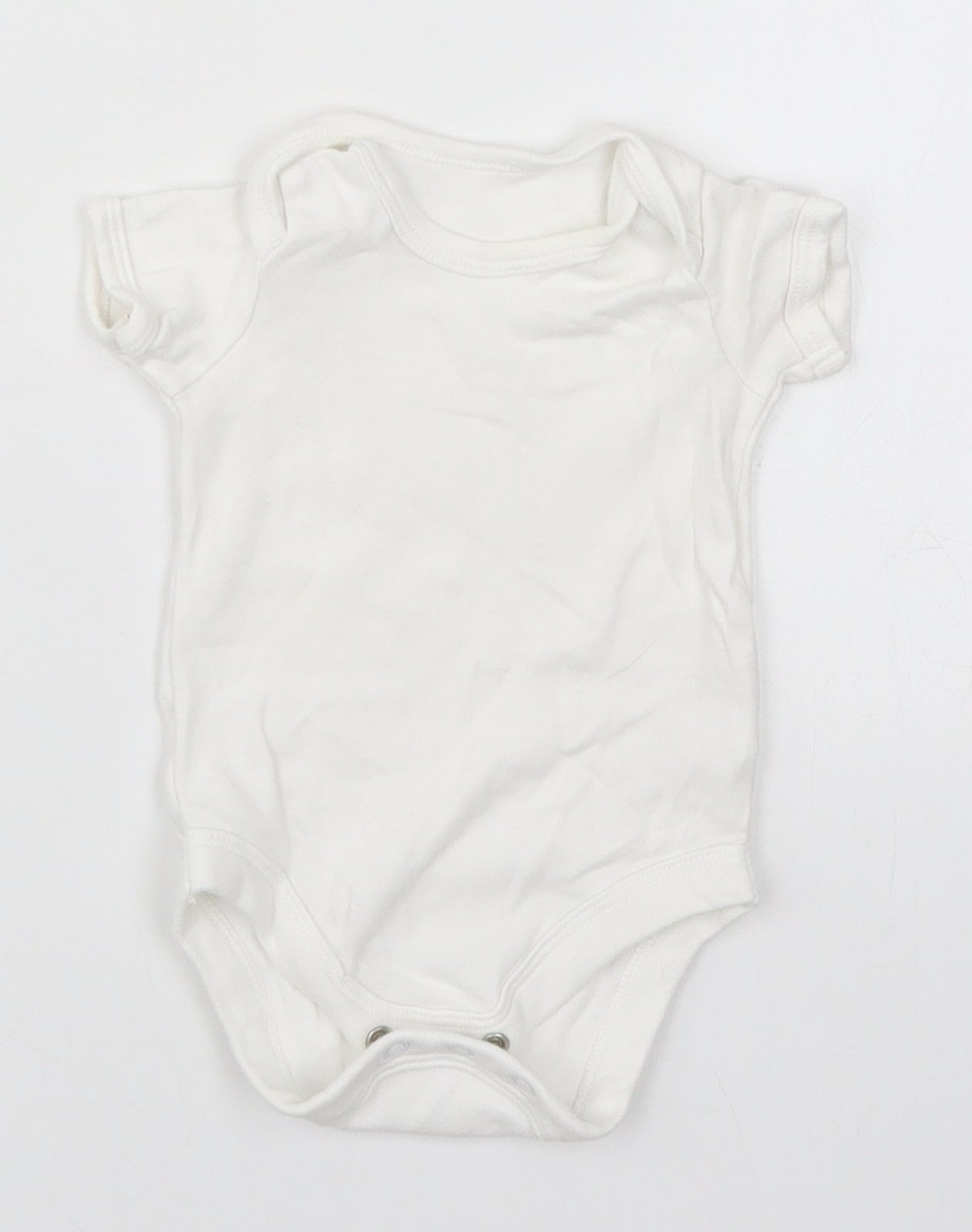 TU Baby White   Babygrow One-Piece Size 0-3 Months