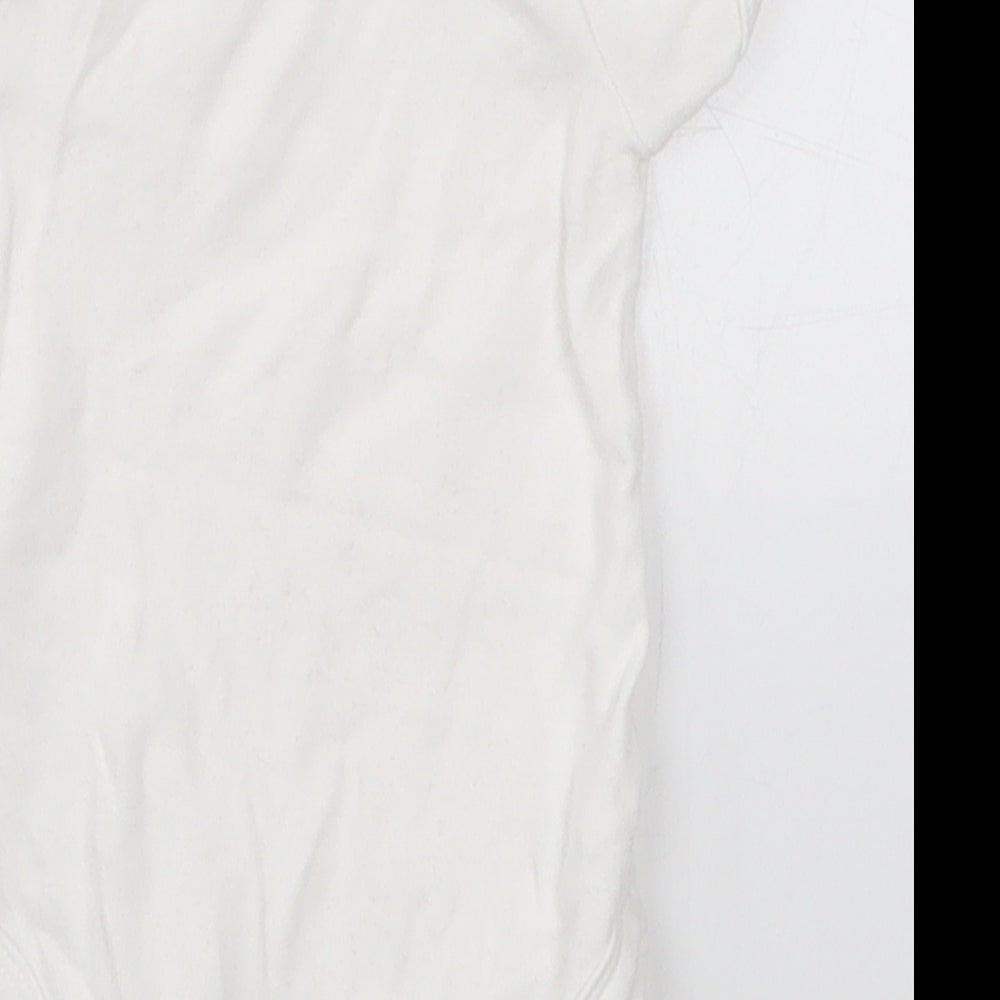 TU Baby White   Babygrow One-Piece Size 0-3 Months