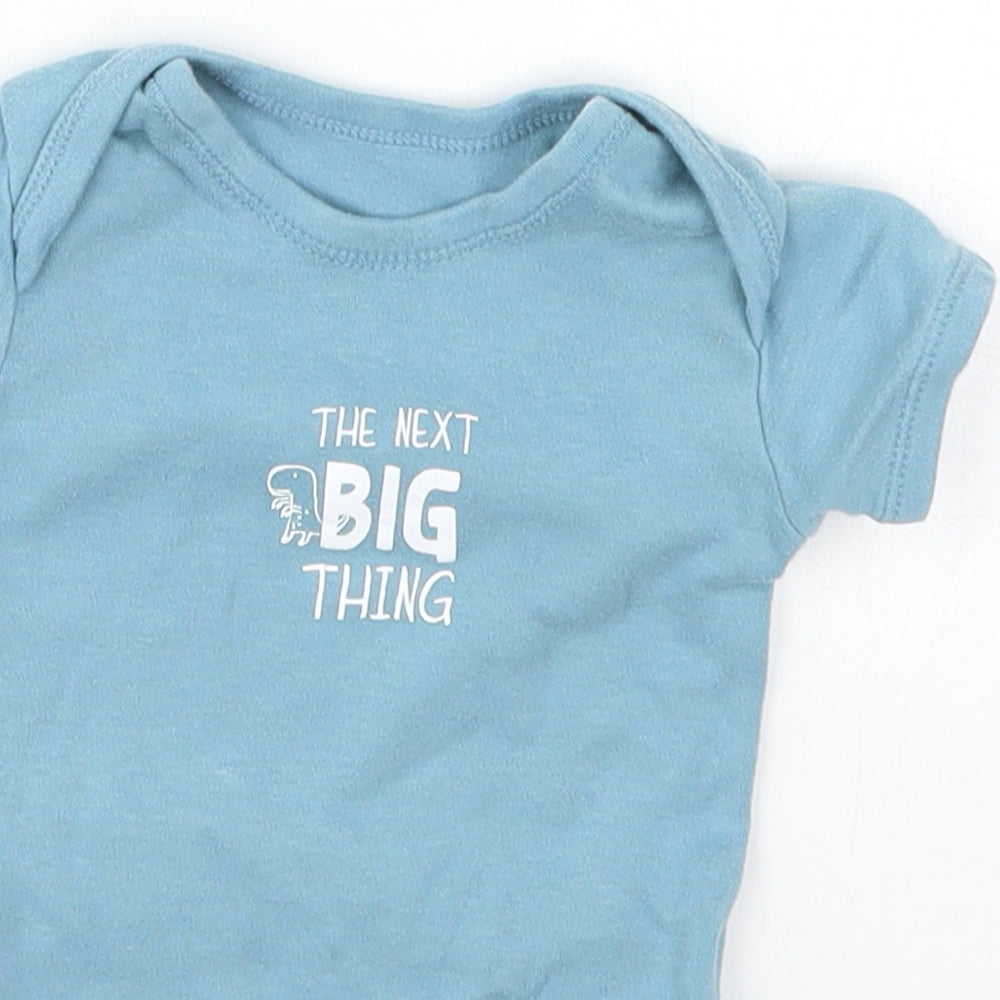 Matalan Baby Blue   Babygrow One-Piece Size 6-9 Months  - The Next Big Thing
