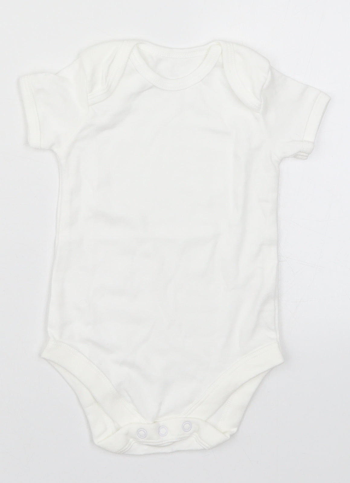 TU Baby White   Babygrow One-Piece Size 6-9 Months
