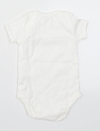 TU Baby White   Babygrow One-Piece Size 6-9 Months