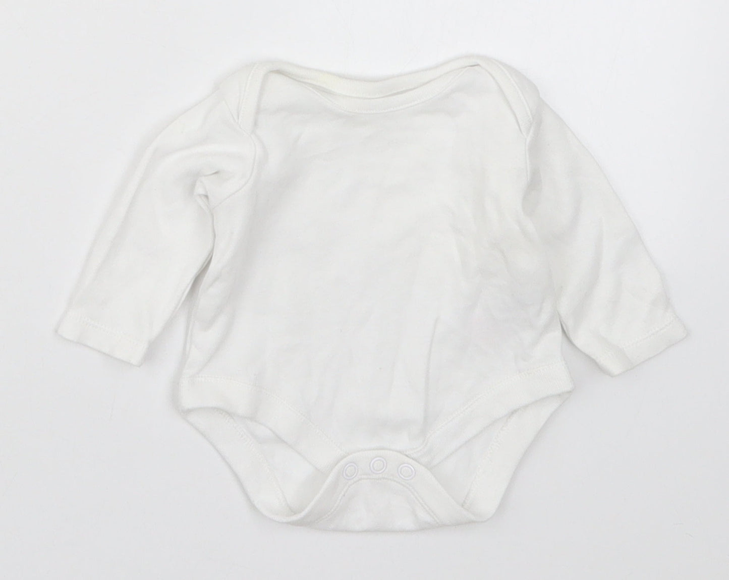 F&F Baby White   Babygrow One-Piece Size Newborn