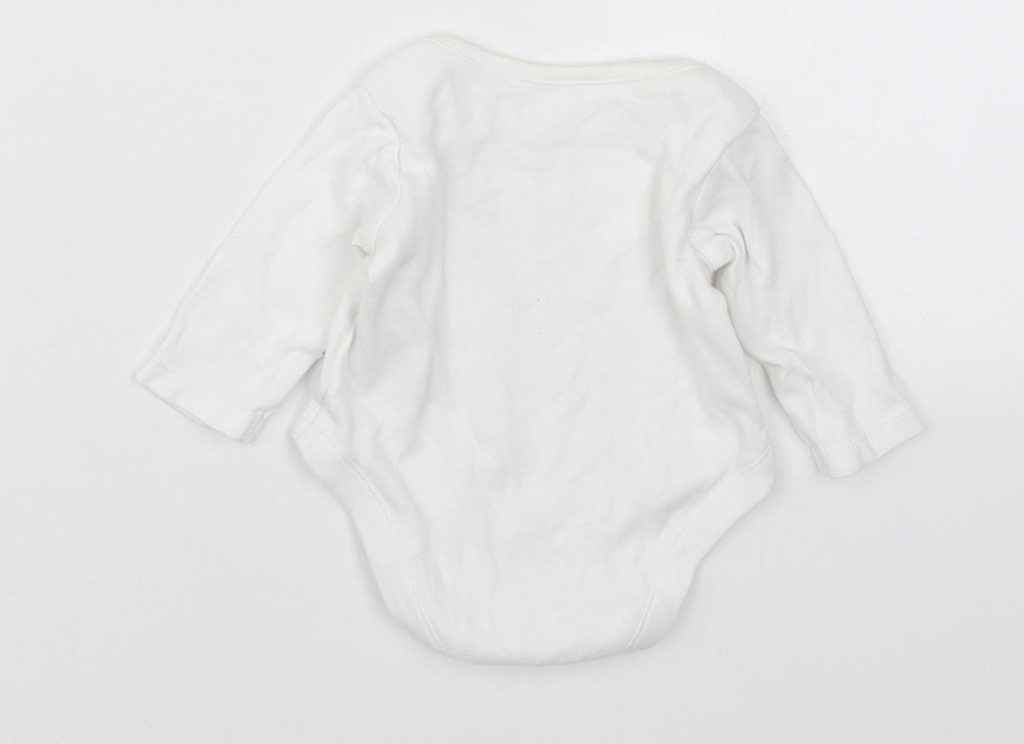 F&F Baby White   Babygrow One-Piece Size Newborn