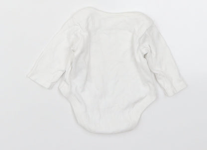 F&F Baby White   Babygrow One-Piece Size Newborn
