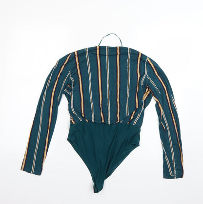 Primark Womens Multicoloured Striped  Basic Blouse Size 10