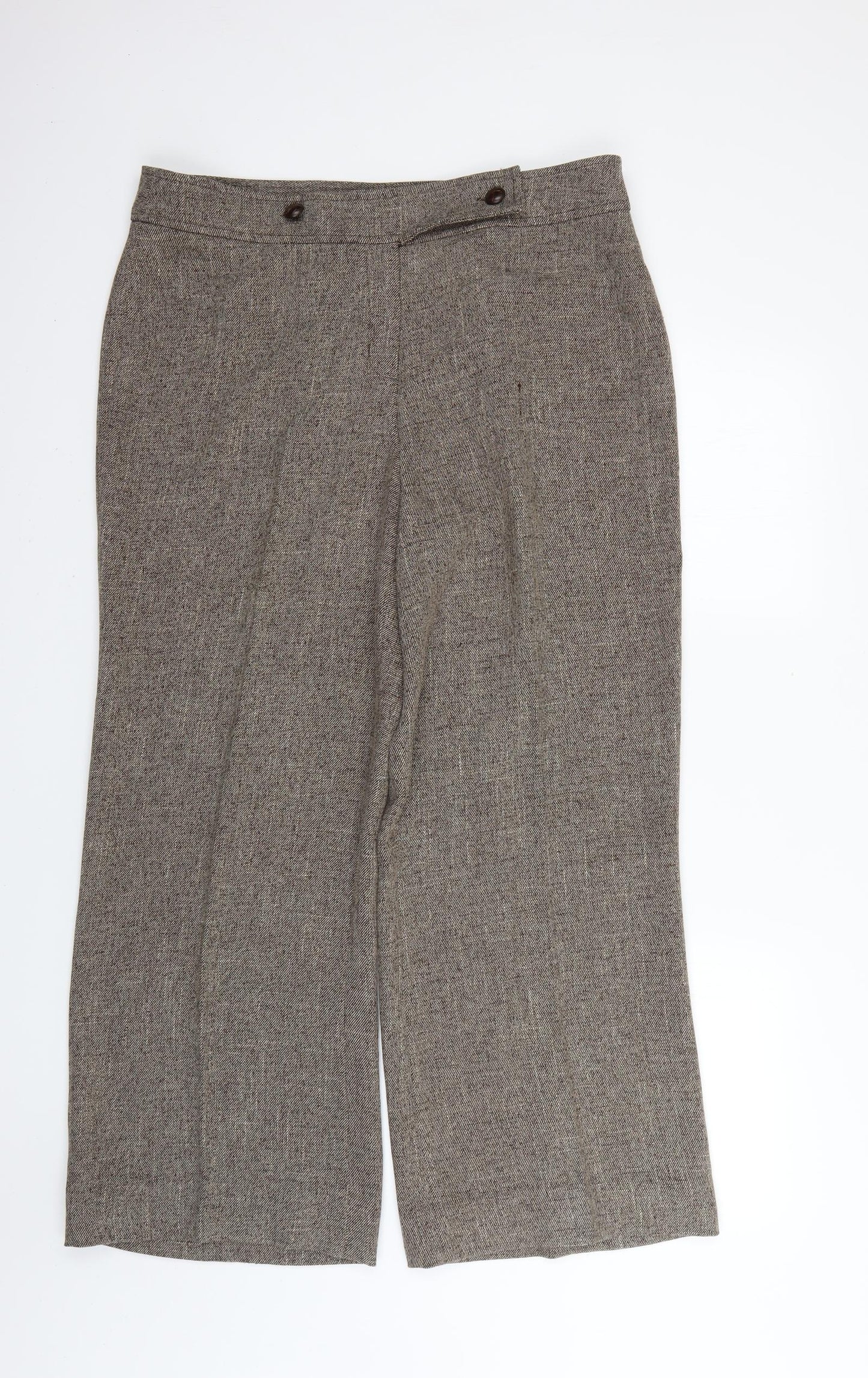 ella louise Womens Brown   Trousers  Size 12 L27 in