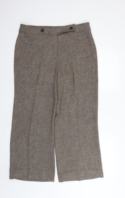 ella louise Womens Brown   Trousers  Size 12 L27 in