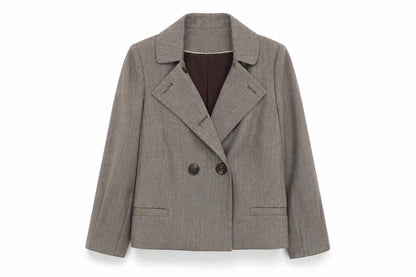 Womens UK Size 16 Marks & Spencer Brown Overcoat