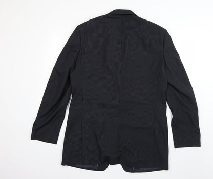 Mens UK Size L Marks and Spencer Regular Blue Suit Jacket