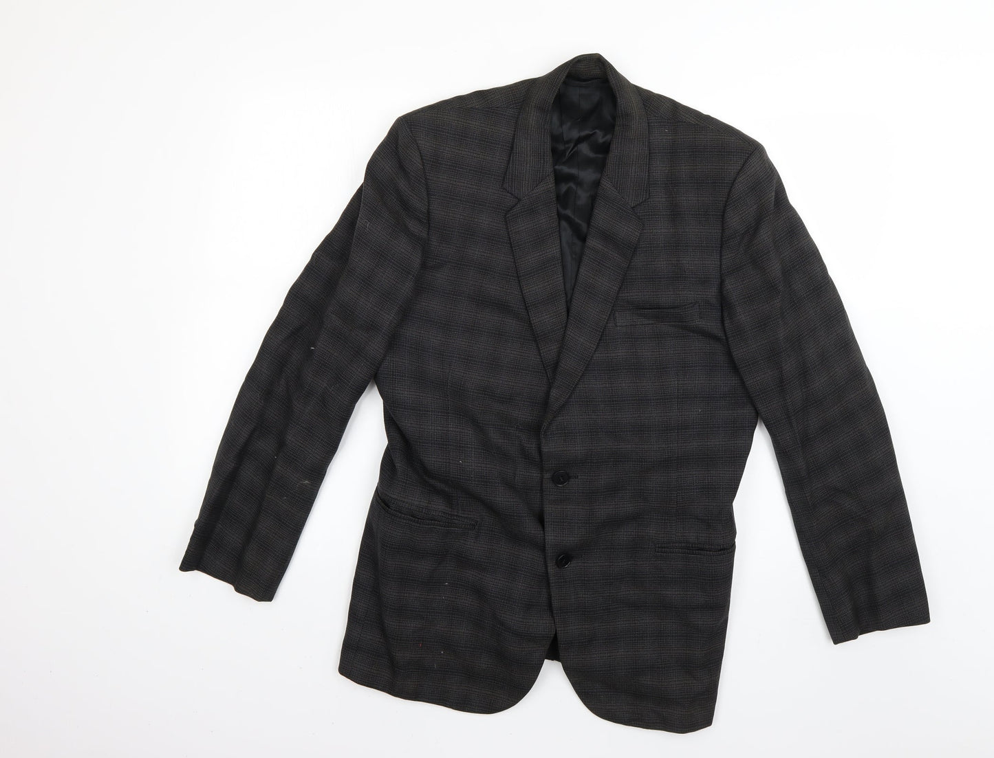 Mens UK Size 39 Burton Regular Grey Suit Jacket
