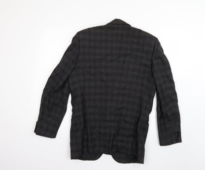 Mens UK Size 39 Burton Regular Grey Suit Jacket