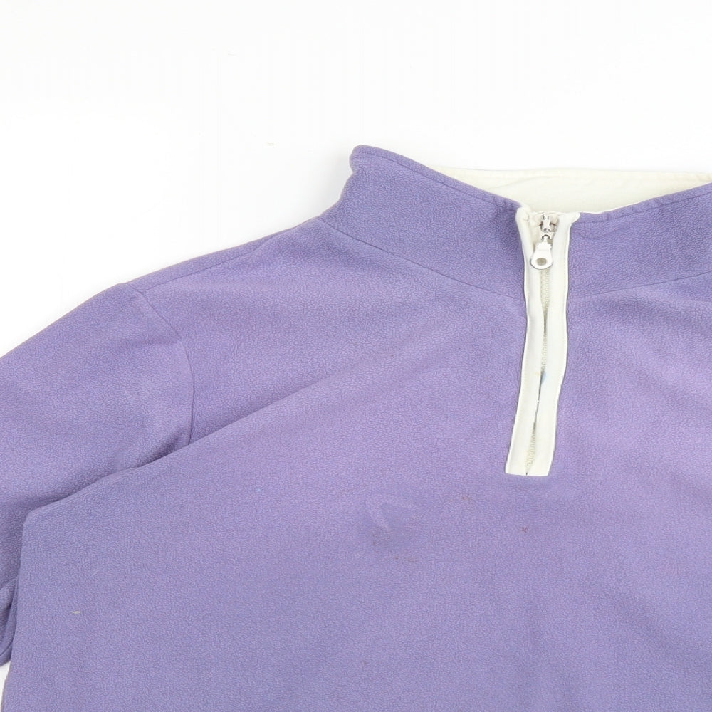 Active Womens Purple   Pullover Jumper Size 14
