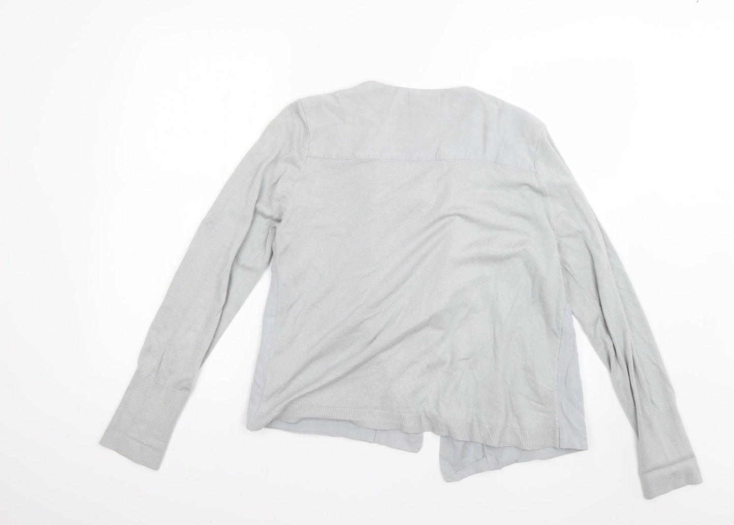 Womens UK Size 14 Marks and Spencer Grey Cardigan Jumper