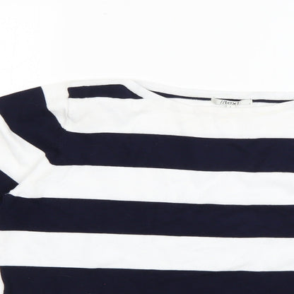 Womens UK Size L text Multicoloured Pullover Jumper